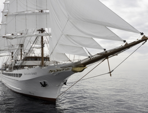 Sailing Cruise Ship «Sea Cloud Spirit»  build in Metalships & Docks, S.A.U.